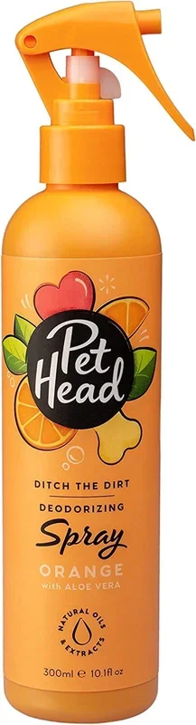 Pet Head Ditch The Dirt Spray Dog Colognes – Orange – 10.1 Oz