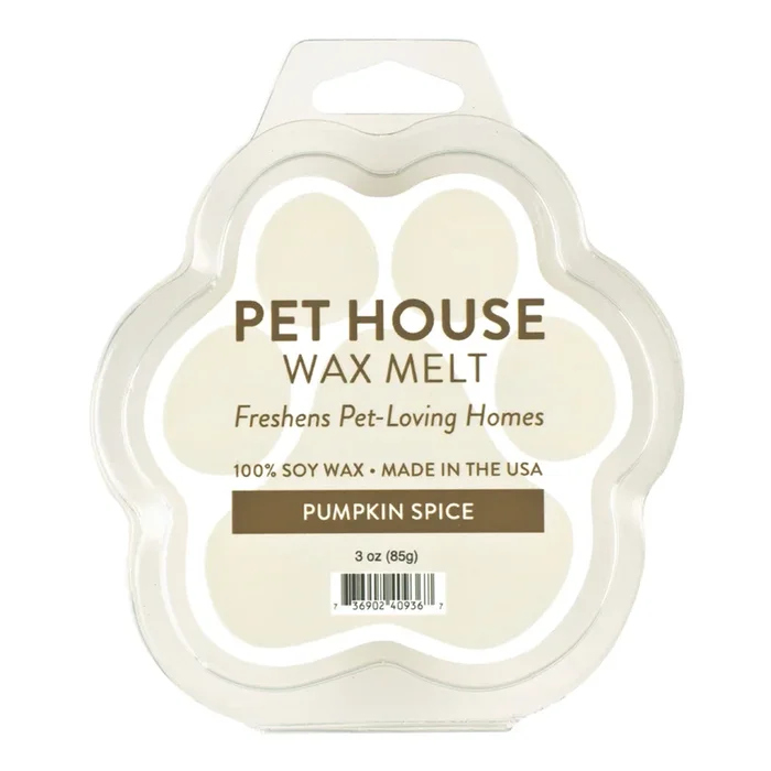 Pet House Candle Wax Melt Pumpkin Spice Case of 12