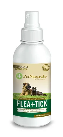 Pet Naturals Flea + Tick 8oz