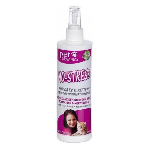 Pet Organics, No-Stress Spray for Cats, 16 oz