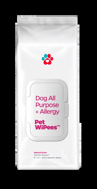 Pet Parents All Purpose + Allergy Pet WiPees – 100 Count
