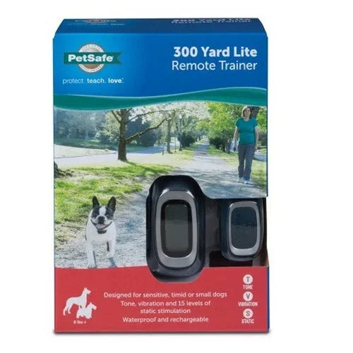 PetSafe, Lite Remote Trainer Dog Collar Blue, 1 Count / 300 Yards