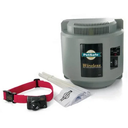 PetSafe, Wireless Pet Containment and Fence System Grey, 1 Count