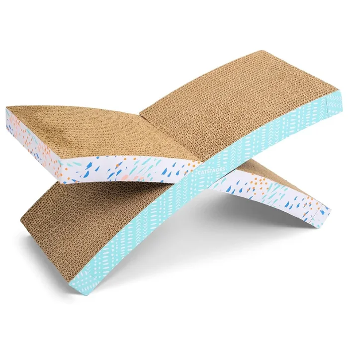 Petstages Easy Life Hammock Corrugated Cat Scratcher With Catnip