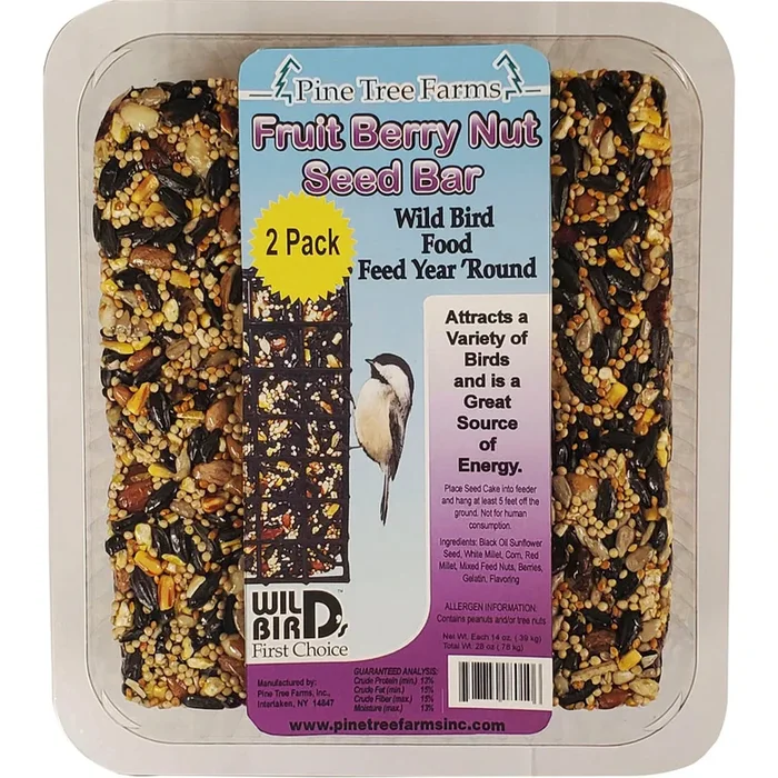 Pine Tree Farms Fruit Berry Nut Seed Bar 14 oz. (2pack)