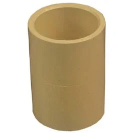 Pipe Fitting, CPVC Coupling, Beige, 1-In.