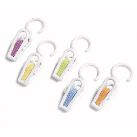 Plastic Heavy Duty Garment Hooks, Set of 5 6211-982-5