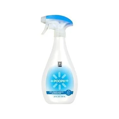 Pooph Pet Stain and Odor Eliminator Spray for Dogs and Cats – 20 Oz