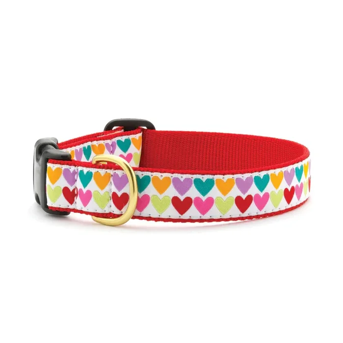 Pop Hearts Dog Collar XS
