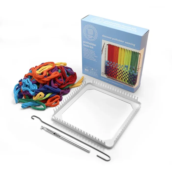 Potholder Traditional Kit with Loom and Loops 550