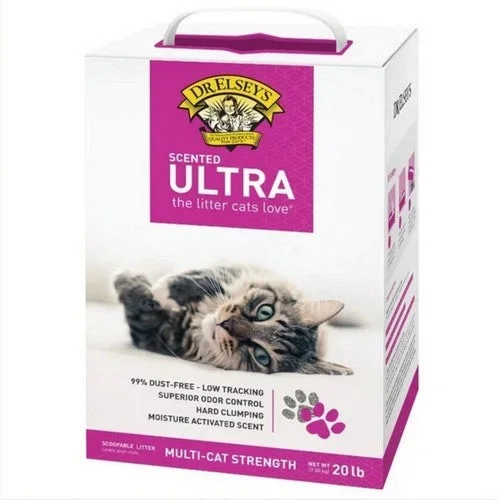 Precious Cat Manufacturing, Cat Litter Ultra Scented, 20 Lbs