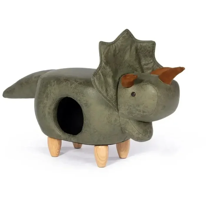Prevue Pet Dinosaur Ottoman Cat Hideaway
