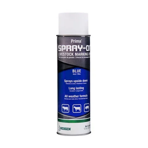 Prima Tech, Prima Spray-On Livestock Marking Dye Blue, 12 Oz