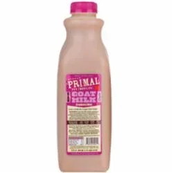 Primal Dog and Cat Frozen Goat Milk Cranberry – 1 Quart