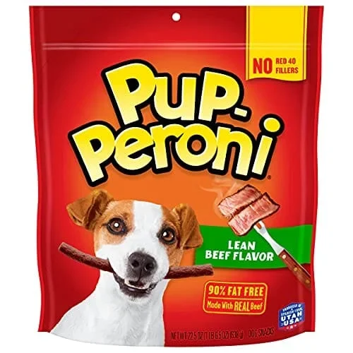 Pup-Peroni Lean Beef Flavored Soft and Chewy Dog Treats – 22.5 Oz