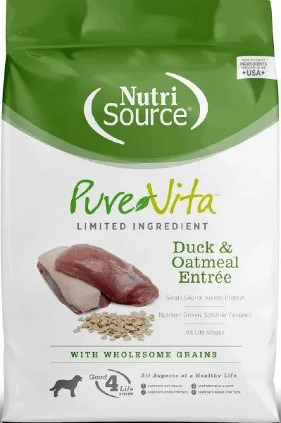 Pure Vita Duck & Oatmeal, 12lbs