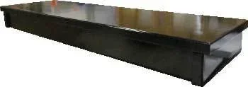 R&J Enterprises Birch Wood Reptile and Aquarium Canopy – Black – L:72 X W:18 Inches