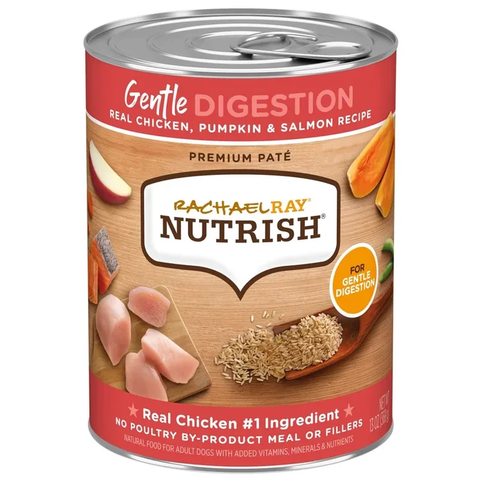 Rachael Ray Nutrish Beef and Pumpkin Recipe Canned Dog Food – 13 Oz – Case of 12