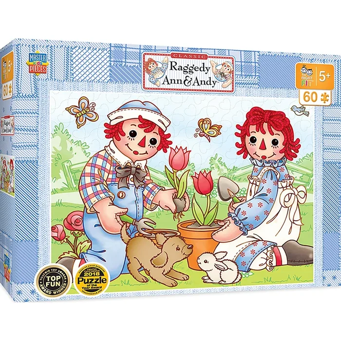 Raggedy Ann & Andy Picnic Friends 60 PC Puzzle 11820