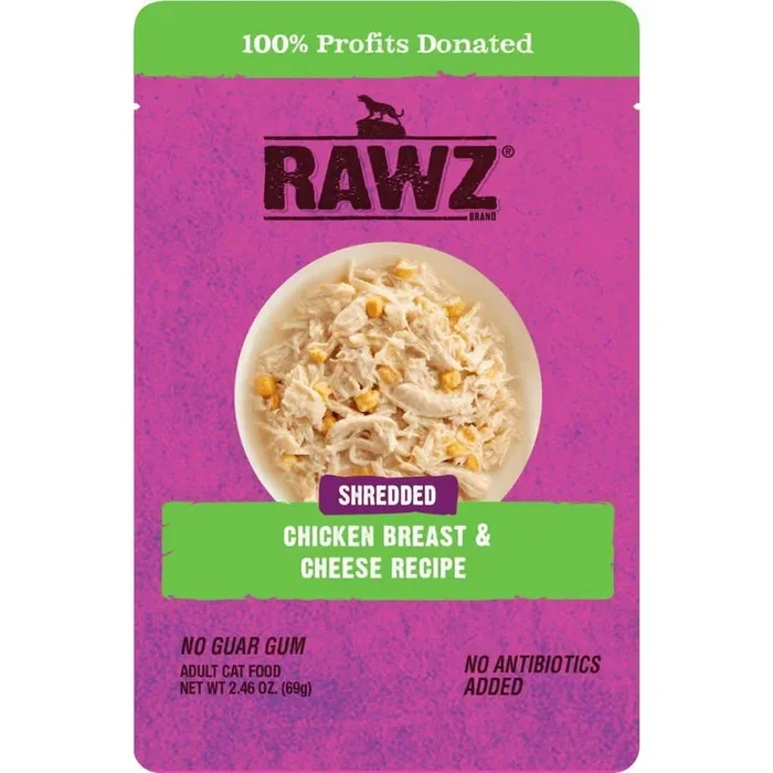 RAWZ 鸡胸肉丝和奶酪配方成猫粮