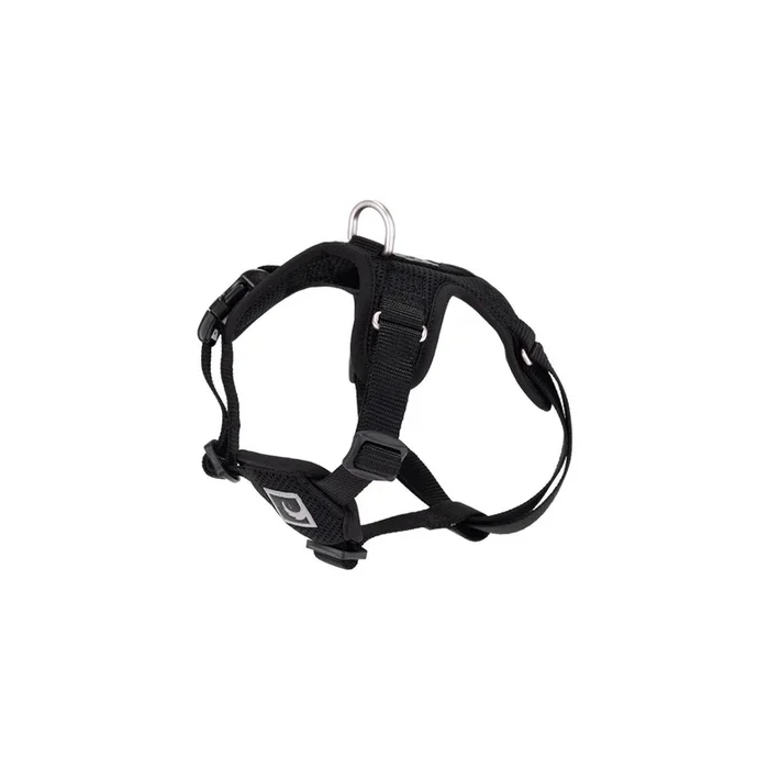 RC PETS Dog Forte Step In Harness, Black, XS, 14″ – 18″
