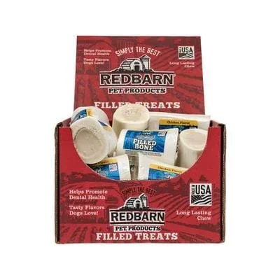 Red Barn Filled Bones Chicken Natural Dog Chews – Small – 20 Count