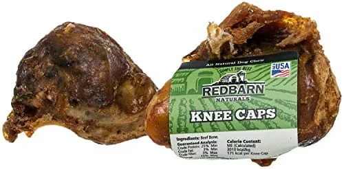 Red Barn Knee Caps Natural Dog Chews – 2 Pack – Case of 40
