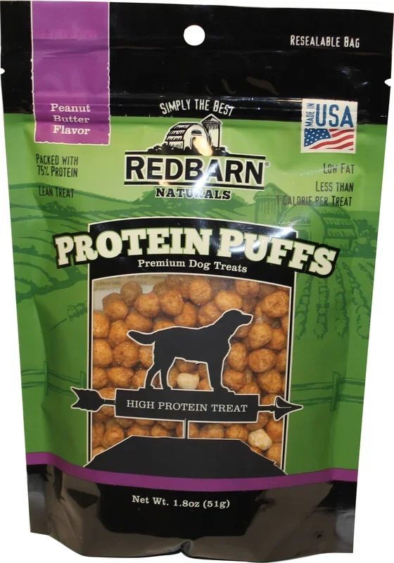 Red Barn Protein Puffs Peanut Butter Dog Biscuits – 1.8 Oz
