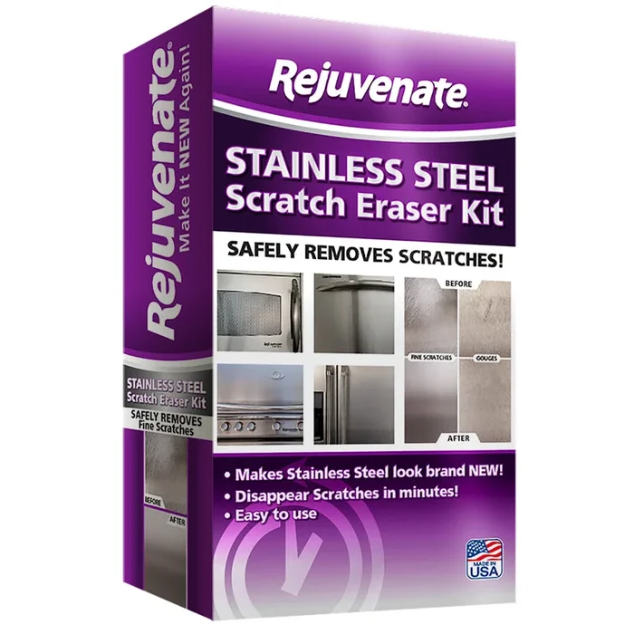 Rejuvenate No Scent Stainless Steel Scratch Eraser Kit Liquid (Pack of 6)