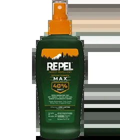 REPEL® INSECT REPELLENT SPORTSMEN MAX FORMULA® 40% DEET (PUMP SPRAY)