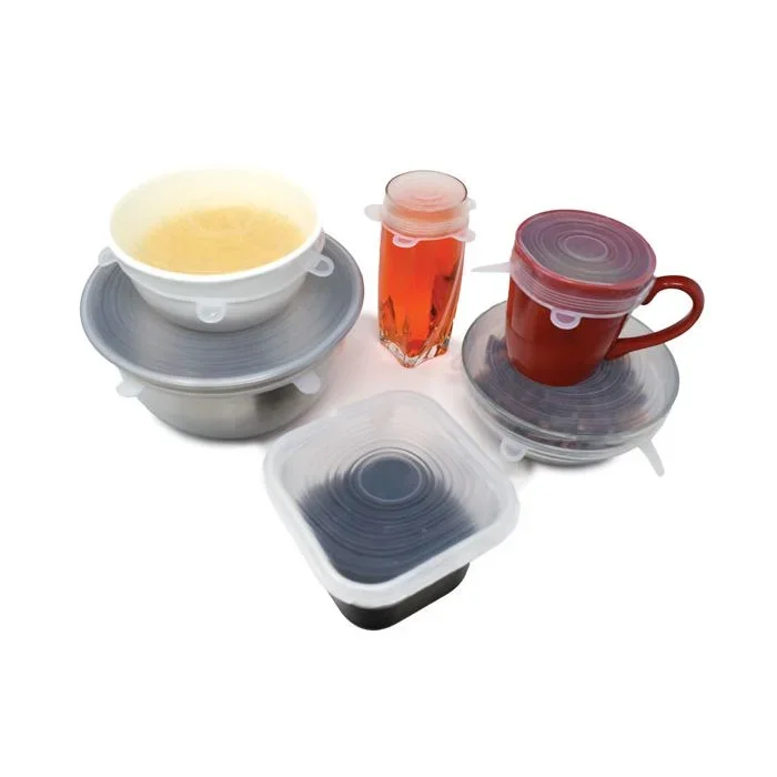 Reusable Silicone Lids, Set of 6 544