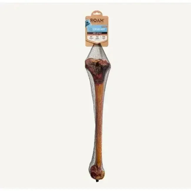 Roam Pet Treats Forever Bone Long Lasting Ostrich Dog Bone