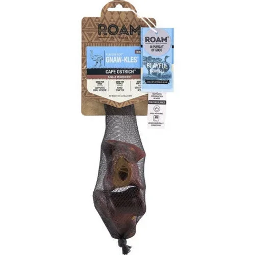 Roam, Roam Flavor Rich Gnaw-Kles, Small-2 Pack,Ostrich