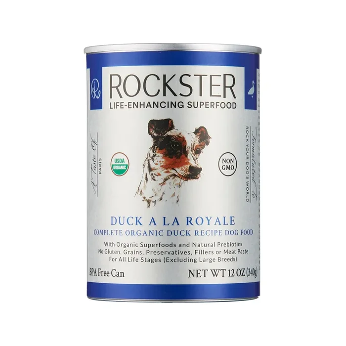 Rockster 湿狗粮 Duck A La Royale 完整有机鸭肉食谱