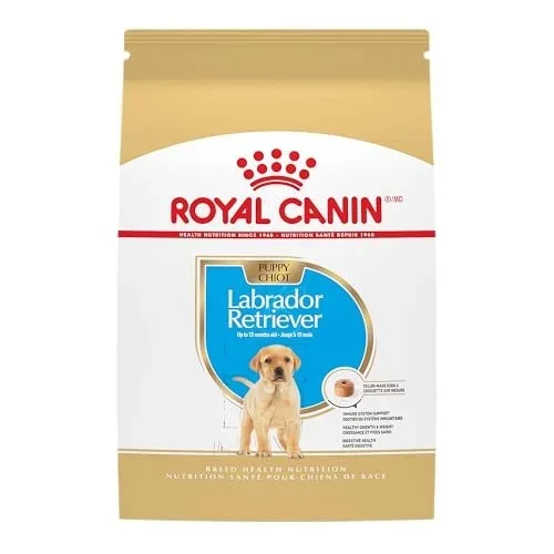 Royal Canin Breed Health Nutrition Labrador Retriever Puppy Dry Dog Food – 30 Lbs
