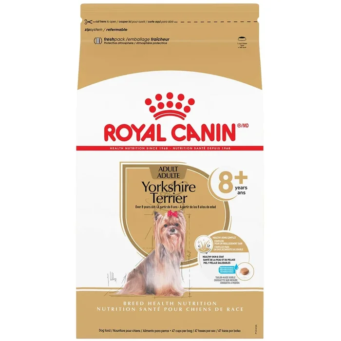 Royal Canin Breed Health Nutrition Yorkshire Terrier Formula Adult Dry Dog Food – 2.5 Lbs