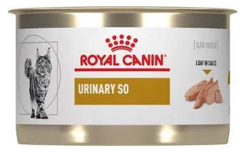 Royal Canin Feline Urinary SO Loaf in Sauce Canned Cat Food 5.1 oz can