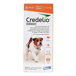Rx Credelio (lotilaner) Flea & Tick Chewable Tablets for Dogs