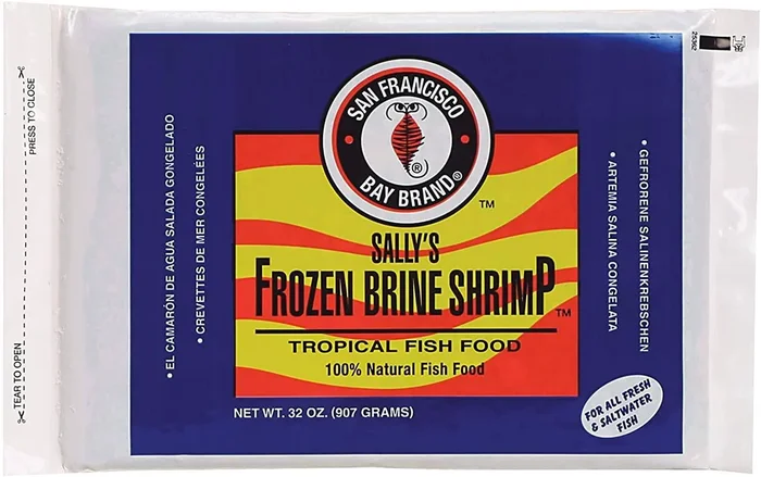 San Francisco Bay Brand Frozen Brine Shrimp – 32 oz
