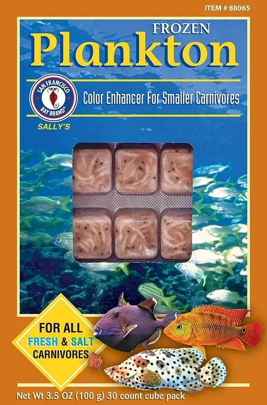 San Francisco Bay Brand Frozen Plankton – 30 Cubes – 3.5 oz