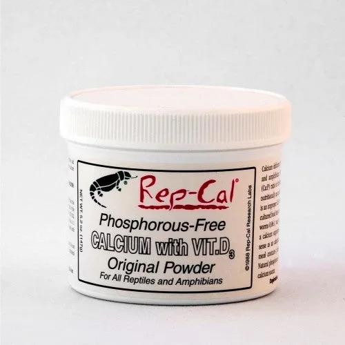 San Francisco Bay Brand, Rep-Cal Research Labs Phosphorous-Free Calcium with Vitamin D3 Original Powdered Supplement, 5.5 Oz