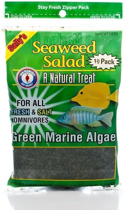San Francisco Bay Brand Seaweed Salad Green Marine Algae Sheets – 10 pk