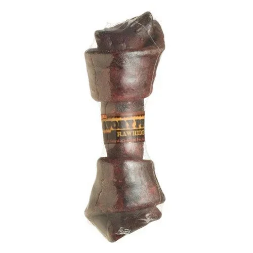 Savory Prime, Supreme Knotted Rawhide Bones Bulk, Beef, 1 Count / 6-7 Inches