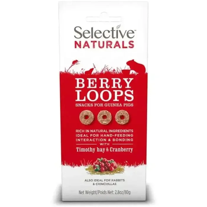 Science Selective Berry Loops Snacks for Guinea Pigs