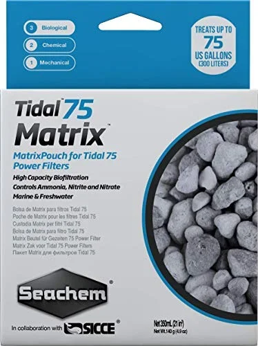 Seachem Tidal 75 Matrix – 350 ml (Bagged)