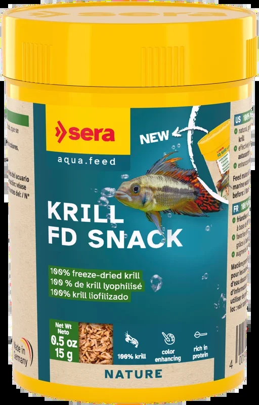 Sera Krill FD Snack .5 oz. (15 gram)