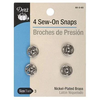 Sew On Snaps 80-3-65