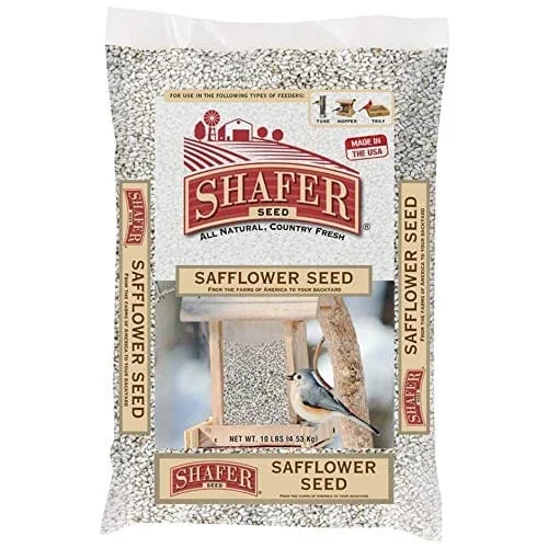 Shafer Safflower Seed Wild Bird Food – 5 Lbs