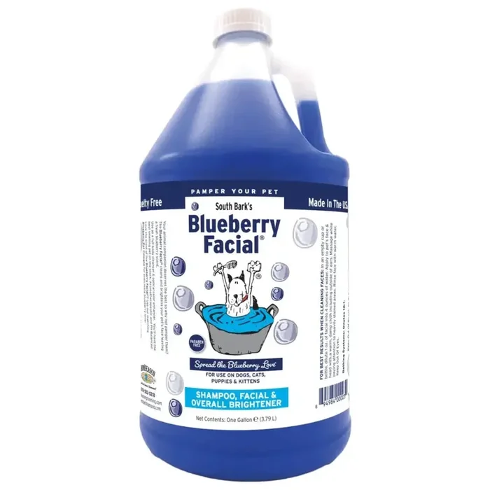 Showseason Aromatherapeutic Blueberry Facial and Body Shampoo for Dogs and Cats