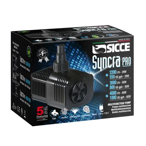 Sicce, Sicce SYNCRA PRO 2200 Pump – 550 GPH, 1 Each